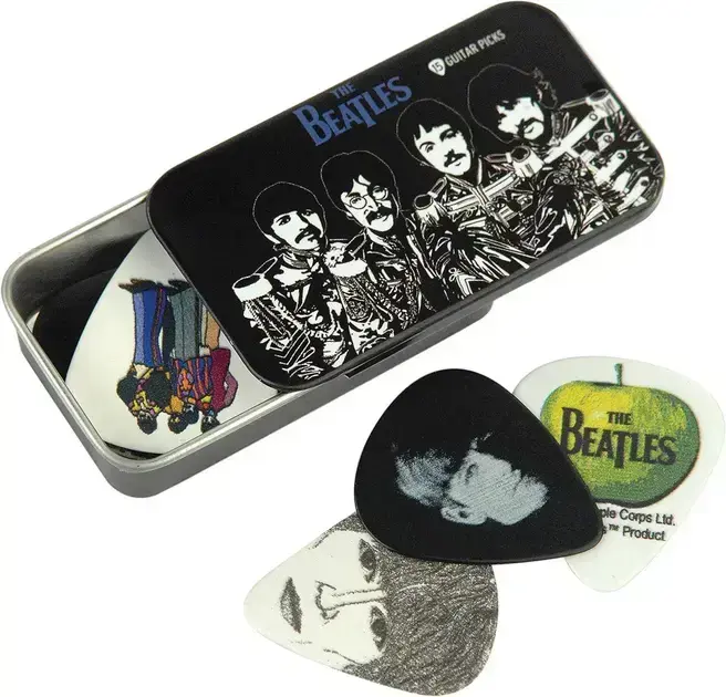 1. Palheta para guitarra D'Addario Beatles - D'Addario