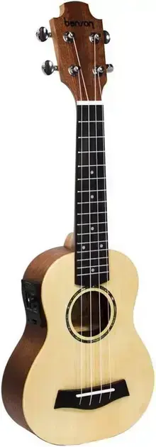 1. Ukulele Soprano Elétrico UB-21SE - Benson Tools