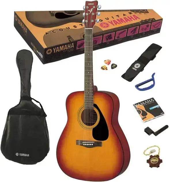 2. Kit Violão Folk Acústico F 310P TBS - Yamaha