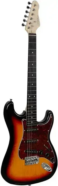 3. Guitarra Strato G-100 Sunburst - Giannini