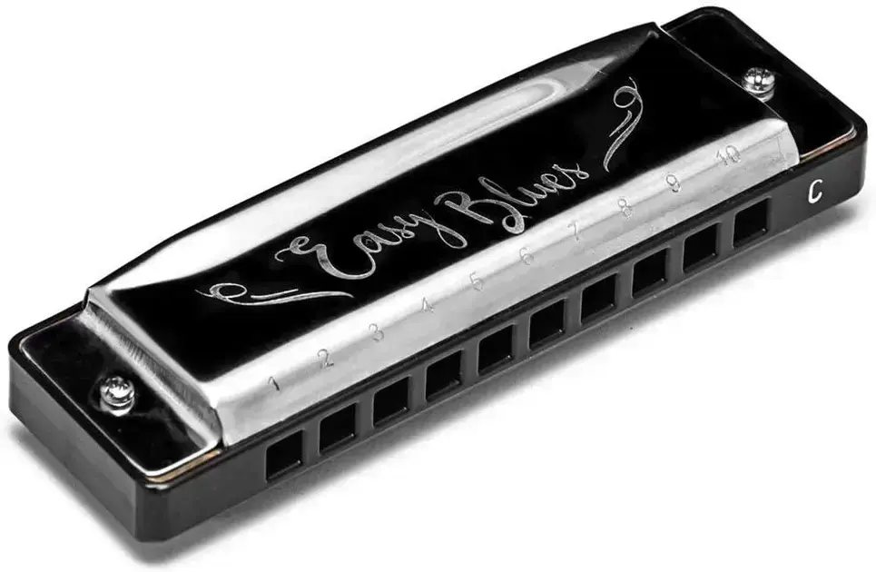 4. Gaita Harmonica Easy Blues 4420C - Hering