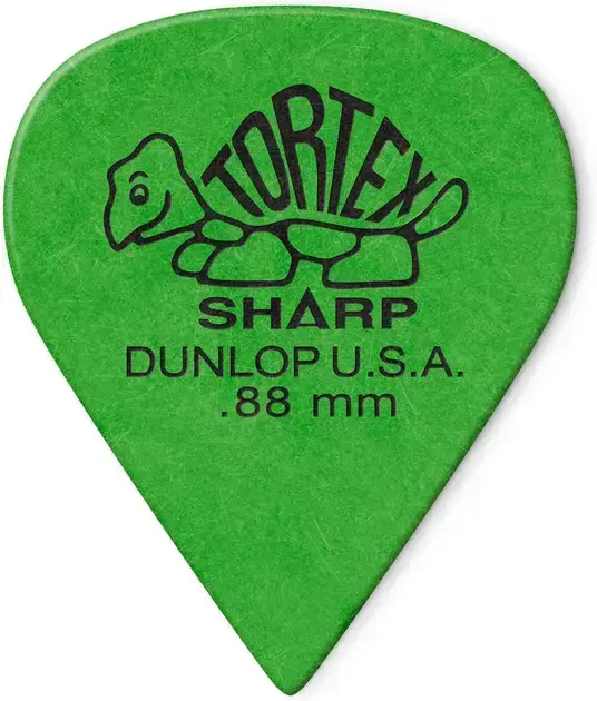 5. Palheta Dunlop 412P.88 Tortex® Sharp - Jim Dunlop