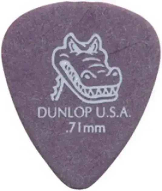 7. Palheta Dunlop 417P.71 Gator Grip - Jim Dunlop