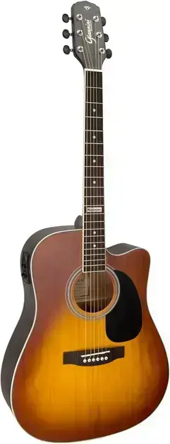 1. Violão Folk Eletroacústico Cutaway GF1D CEQ HB - Giannini
