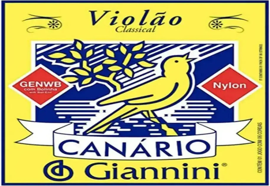 3. Encordoamento Violão Nylon GENWB - Giannini