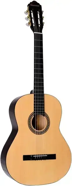 5. Violão Acústico Aço Estudo GS-15 Natural - Giannini