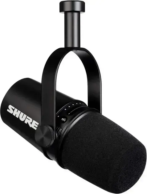 6. Microfone para Podcast MV7 - Shure